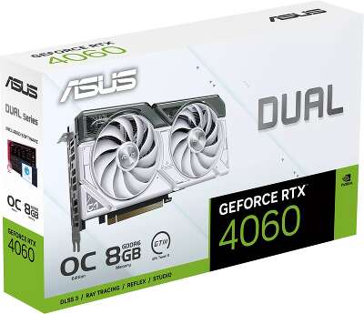 Видеокарта ASUS NVIDIA nVidia GeForce RTX 4060Ti Dual 8Gb DDR6 PCI-E HDMI, 3DP