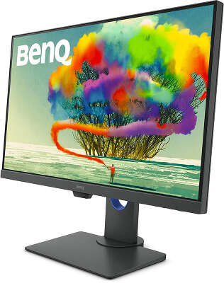 Монитор 27" BenQ PD2705Q IPS WQHD HDMI, DP, USB Type-C USB-Hub темно-серый