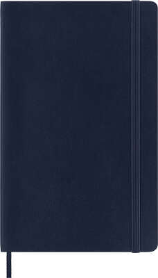 Блокнот Moleskine CLASSIC SOFT QP619B20 Large 130х210мм 192стр. пунктир мягкая обложка синий сапфир