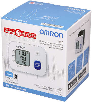 Тонометр автоматический Omron RS2 (HEM-6121-RU)