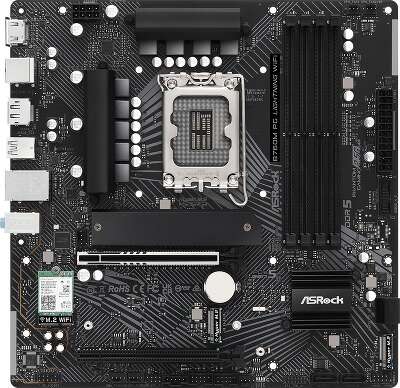 Материнская плата mATX LGA1700 ASRock B760M PG LIGHTNING WIFI