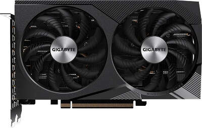 Видеокарта GIGABYTE NVIDIA nVidia GeForce RTX 3060Ti WINDFORCE OC 8Gb DDR6 PCI-E 2HDMI, 2DP