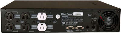 ИБП CyberPower PR1500ELCDRTXL2U, 1500VA, 1125W, IEC, черный