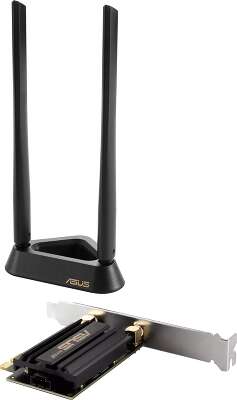 Адаптер Bluetooth+Wi-Fi ASUS PCE-AXE59BT, 802.11a/b/g/n/ac/ax, 2.4/5/6 ГГц