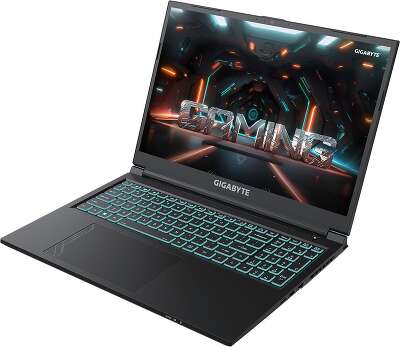 Ноутбук Gigabyte G6 16" WUXGA IPS i7 12650H 2.3 ГГц/16/512 SSD/GF RTX 4050 6G/Dos