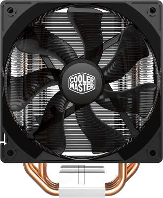 Устройство охлаждения(кулер) Cooler Master Hyper 212 LED Soc-AM4/1151/1200/2066 черный 4-pin 9-31dB Al+Cu 130W 634gr Ret (RR-212L-16PR-R1)