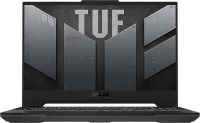 Ноутбук ASUS TUF Gaming F15 FX507ZI4-LP030 15.6" FHD IPS i7-12700H/16/512Gb SSD/RTX 4070 8G/Без OC серый