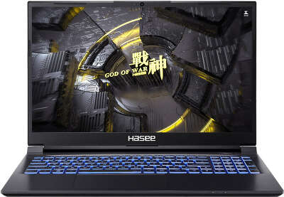 Ноутбук Hasee Z7 DA5NS 15.6" FHD IPS i5-12450H/16/512Gb SSD/RTX 3050 4G/Без OC черный