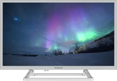 Телевизор 24" Polarline 24PL52TC, HD, HDMIx3, USBx2, белый