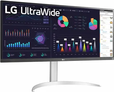 Монитор 34" LG UltraGear 34WQ650-W IPS 2560x1080 HDMI, DP, USB Type-C USB-Hub