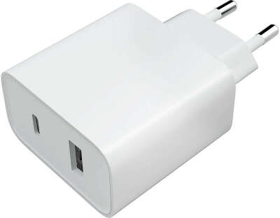 Сетевое зар./устр. Xiaomi Mi 33w Wall Charger 3A (PD) USB-C/USB-A универсальное белый (BHR4996GL)