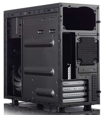 Корпус Fractal Design Core 1100 черный без БП mATX 1x120mm 1xUSB2.0 1xUSB3.0 audio