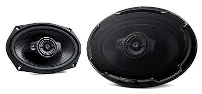 Колонки автомобильные Kenwood KFC-PS6976 550Вт 88дБ 4Ом 16x23см (6x9дюйм) (ком.:2кол.) коаксиальные трехполосные