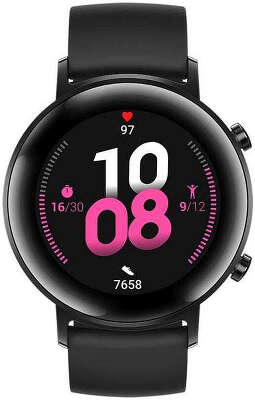 Смарт-часы Huawei Watch GT 2 Diana-B19S 1.2" AMOLED корп.черный рем.черный (55024375)