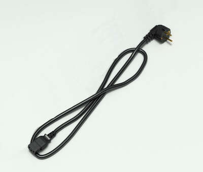 Шнур питания Rem R-10-Cord-C13-S-3 C13-Schuko проводник.:3x1мм2 3м 220В 10А (упак.:1шт) черный