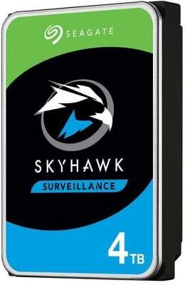 Жесткий диск SATA3 4Tb [ST4000VX015] (HDD) Seagate SkyHawk, 5900rpm