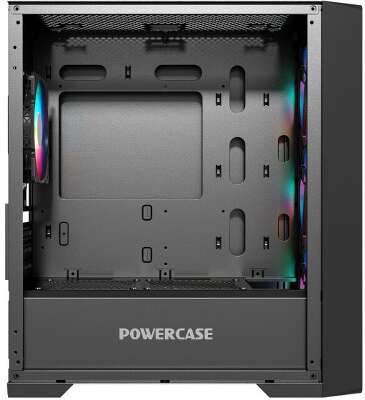 Корпус PowerCase Mistral Micro X4B, черный, ATX, без БП (CMMXB-L4)