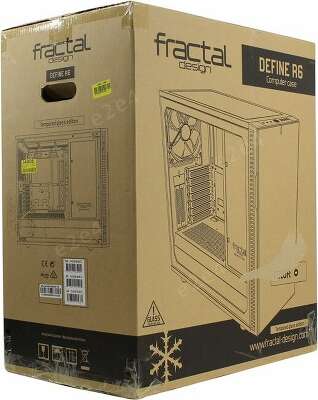 Корпус Fractal Design Define R6 TG, черный, ATX, Без БП (FD-CA-DEF-R6-BK-TG)