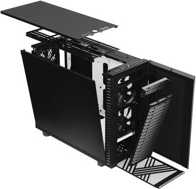 Корпус Fractal Design DEFINE 7, черный/белый, E-ATX, Без БП (FD-C-DEF7A-04)