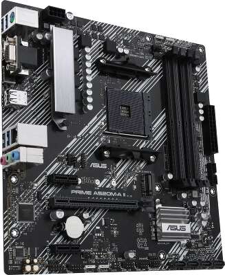 Материнская плата mATX LGAAM4 ASUS PRIME A520M-A II/CSM