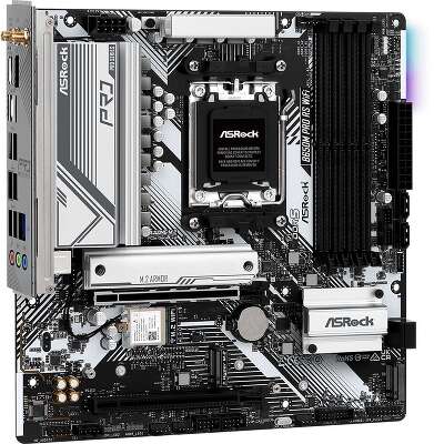 Материнская плата mATX LGAAM5 ASRock B650M PRO RS WIFI