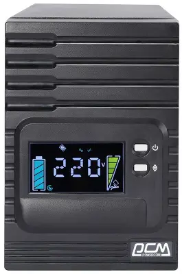 ИБП Powercom Smart King Pro+ SPT-2000-II LCD, 2000VA, 1600W, IEC