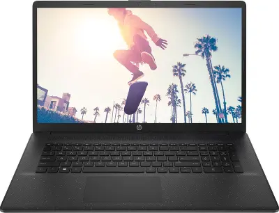 Ноутбук HP 7P563EA 17.3" FHD IPS i3-N305/8/256Gb SSD/Без OC черный