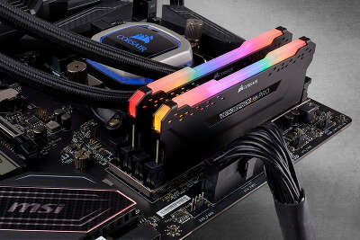 Набор памяти DDR4 DIMM 2x8Gb DDR3600 Corsair Vengeance RGB PRO (CMW16GX4M2D3600C18)