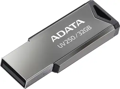 Флеш Диск A-Data 32Gb UV250 AUV250-32G-RBK USB2.0 серебристый