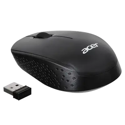 Мышь Acer OMR020 черный оптическая 1200dpi беспров. USB для ноутбука 3but (ZL.MCEEE.006)