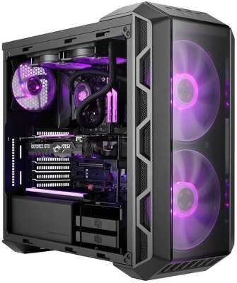 Корпус COOLERMASTER MasterCase H500, черный, ATX, Без БП (MCM-H500-IGNN-S00)