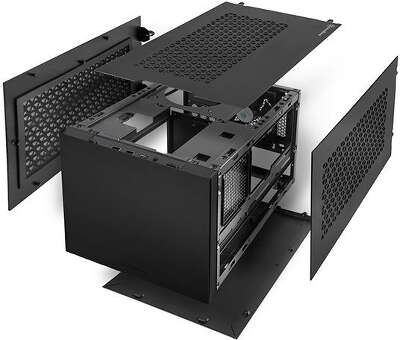 Корпус SilverStone SUGO 15, черный, Mini-ITX, Без БП (SST-SG15B)