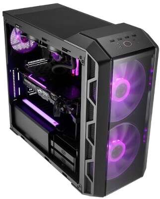 Корпус COOLERMASTER MasterCase H500, черный, ATX, Без БП (MCM-H500-IGNN-S00)