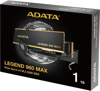 Твердотельный накопитель NVMe 1Tb [ALEG-960M-1TCS] (SSD) ADATA LEGEND 960 MAX