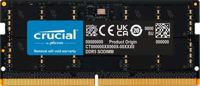 Модуль памяти DDR5 SODIMM 32Gb DDR4800 Crucial (CT32G48C40S5)