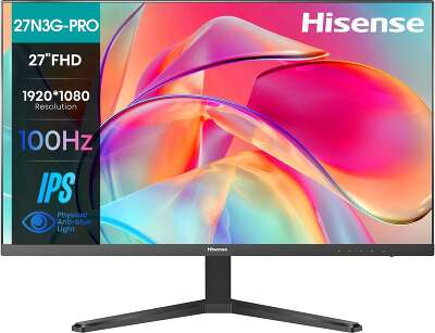 Монитор 27" Hisense 27N3G-PRO IPS FHD D-Sub, HDMI