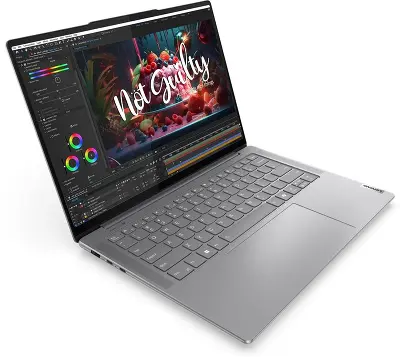 Ноутбук Lenovo Yoga Pro 7 14IMH9 14.5" WQHD+ OLED Ultra 7 155H/32/1Tb SSD/RTX 4050 6G/W11 серый