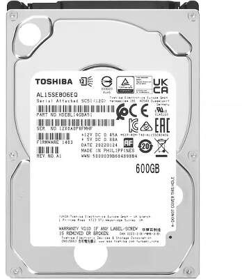 Жесткий диск 600Gb [AL15SEB06EQ] (HDD) Toshiba AL15SEB, 128Mb