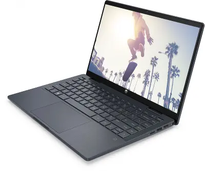 Ноутбук HP Pavilion x360 14-ek2004ci 14" FHD Touch IPS i5-120U/16/512Gb SSD/Без OC синий