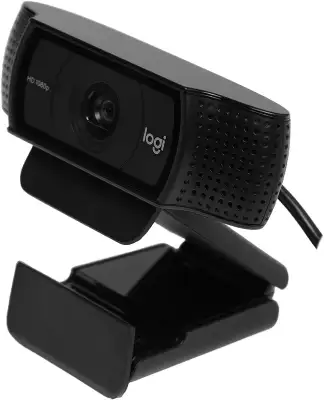 Камера Web Logitech HD Webcam C920e черный 3Mpix (1920x1080) USB2.0 с микрофоном (960-001086)