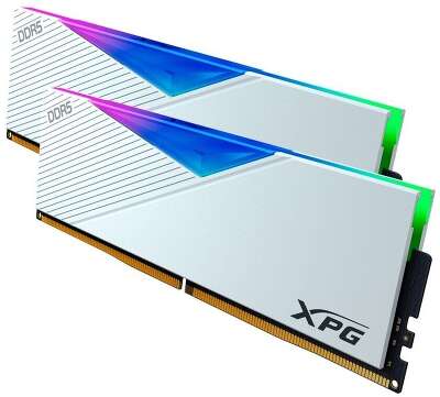 Набор памяти DDR5 DIMM Гб DDR6400 ADATA XPG Lancer RGB (AX5U6400C3216G-DCLARWH)