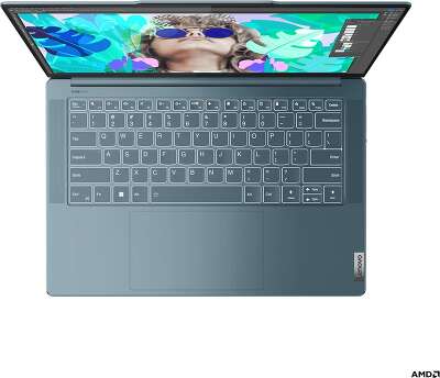 Ноутбук Lenovo Yoga Slim 7 14APU8 14.5" 2944x1840 OLED R7 7840S/16/512Gb SSD/W11 бирюзовый