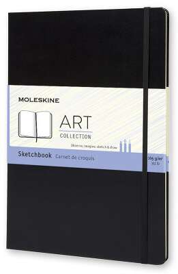 Блокнот для рисования Moleskine ART SKETCHBOOK ARTBF832 A4 96стр. твердая обложка черный