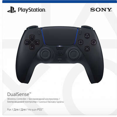 Геймпад Беспроводной PlayStation DualSense черный для: PlayStation 5