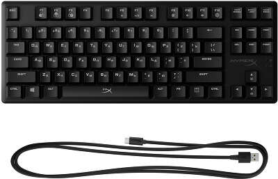 Клавиатура HyperX Alloy Origins Core механическая черный USB for gamer LED (4P5P3AA#ABA)