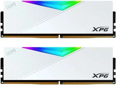 Набор памяти DDR5 DIMM Гб DDR6400 ADATA XPG Lancer RGB (AX5U6400C3216G-DCLARWH)