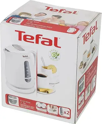 Чайник электрический Tefal Express Plastic KO29913E 1.5л. 2200Вт белый корпус: пластик (7211000396)