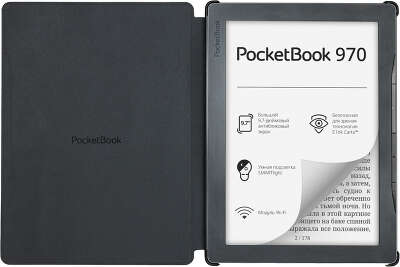 Обложка для электронной книги PocketBook 970 [HN-SL-PU-970-BK-RU], чёрная