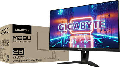 Монитор 28" Gigabyte Gaming M28U IPS UHD HDMI, DP, USB Type-C USB-Hub