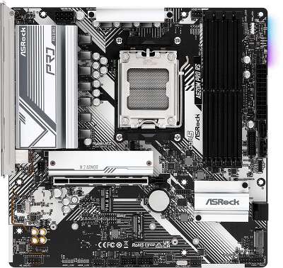 Материнская плата mATX LGAAM5 ASRock A620M PRO RS